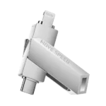 MOVE SPEED 128GB-512GB Apple MFi Program Flash Drive Lightning/Type C for iPhone ipad